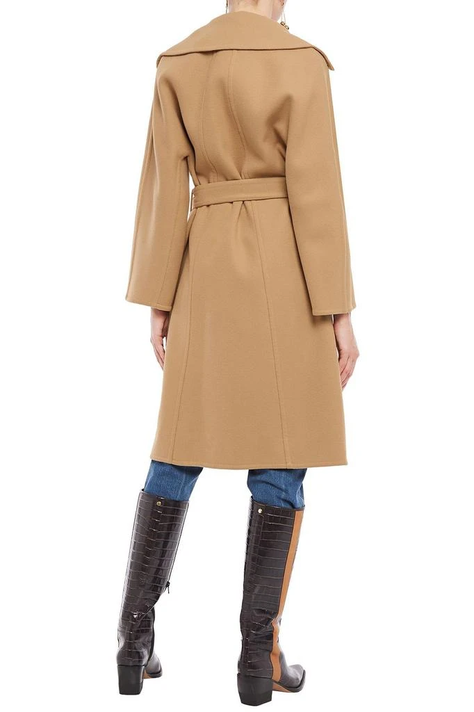 商品Chloé|Belted wool-blend felt coat,价格¥6602,第3张图片详细描述