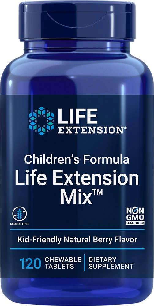 商品Life Extension|Life Extension Children's Formula Mix™ (120 chewable tablets),价格¥176,第1张图片