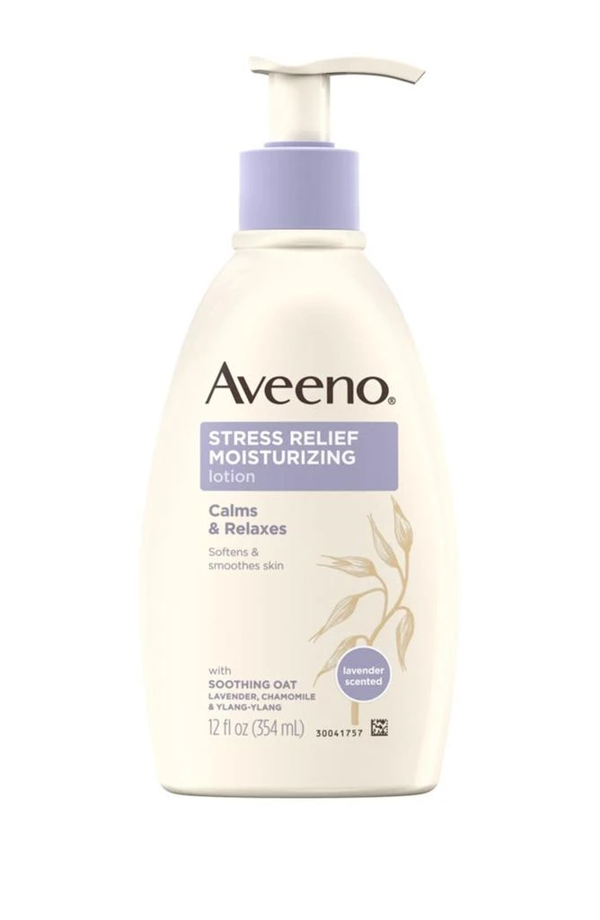 商品Aveeno|Stress Relief Moisturizing Lotion - 12 fl. oz.,价格¥82,第1张图片