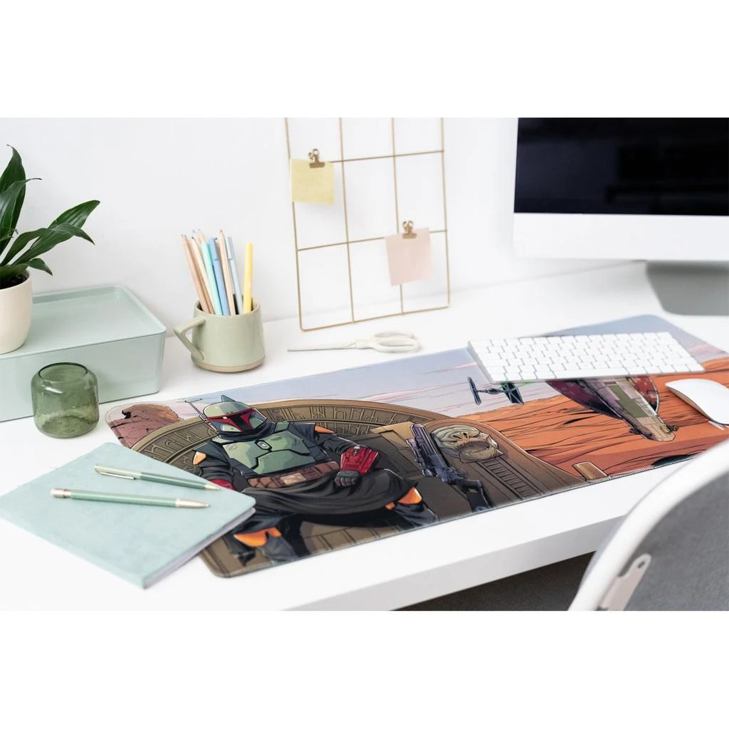 商品ERIK|Star Wars The Mandalorian Boba Fett Xl Mouse Pad,价格¥253,第2张图片详细描述