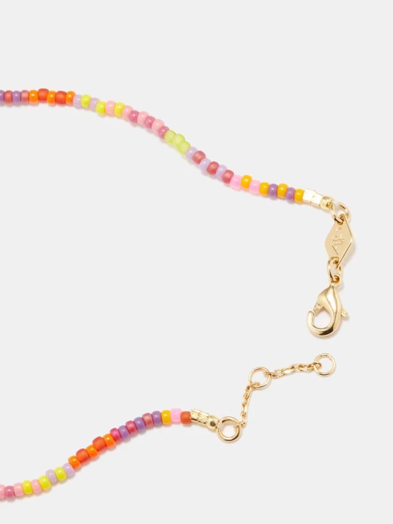 商品Anni Lu|Secret Beach 18kt gold-plated anklet,价格¥606,第5张图片详细描述