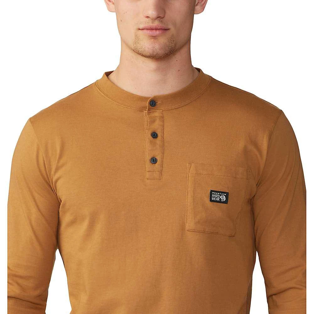 商品Mountain Hardwear|Mountain Hardwear Men's Cotton Ridge Ls Henley,价格¥260,第4张图片详细描述