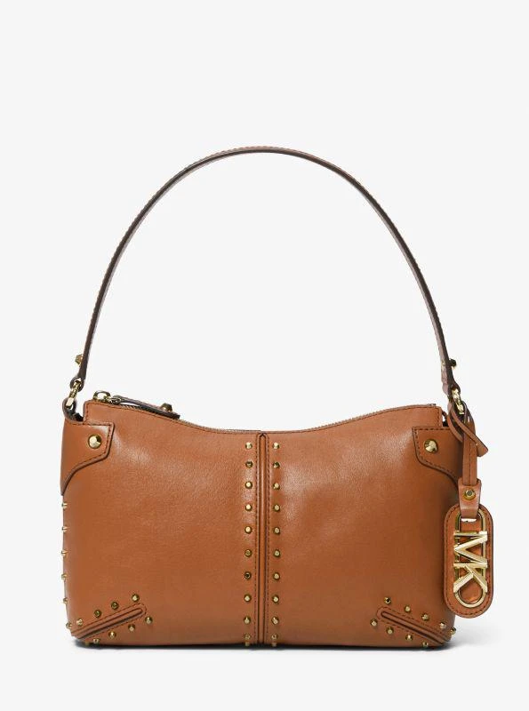 商品Michael Kors|Astor Large Studded Leather Shoulder Bag,价格¥1193,第1张图片