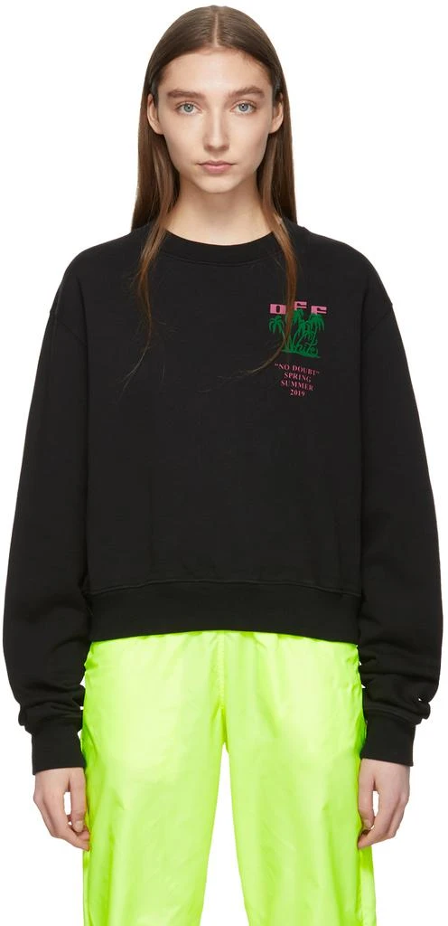 商品Off-White|Black & Green Island Sweatshirt,价格¥4473,第1张图片