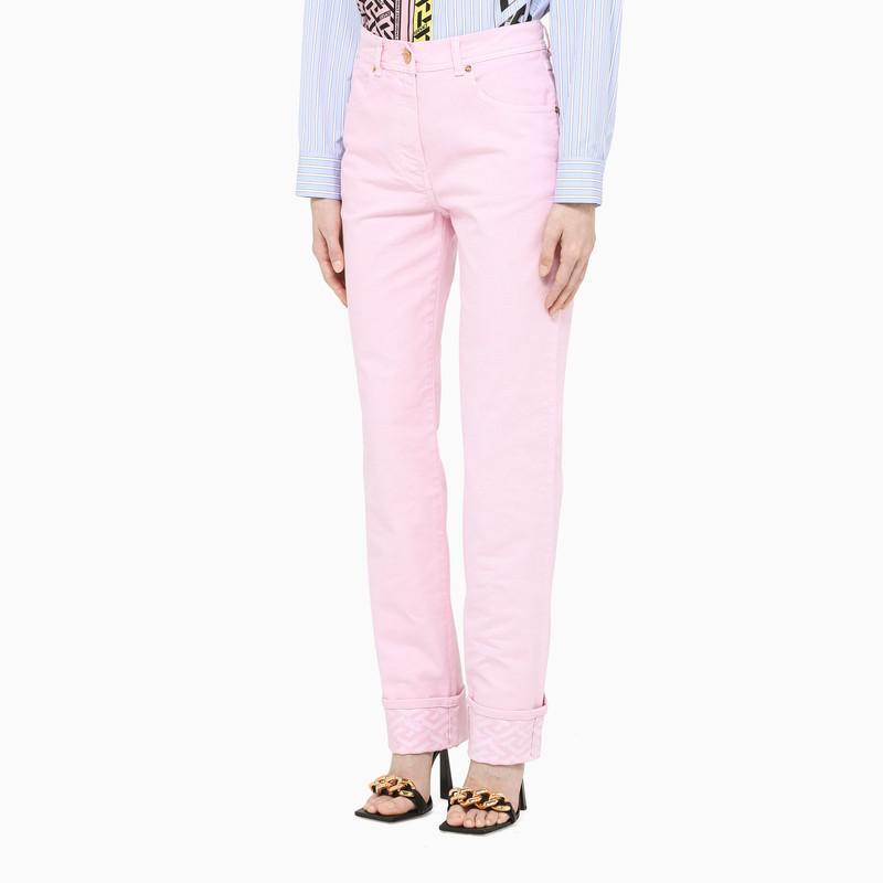 商品Versace|Pink regular jeans,价格¥1393,第5张图片详细描述