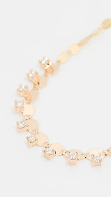 商品LANA|14k Petite Nude Solo 拉链项链,价格¥7549,第4张图片详细描述