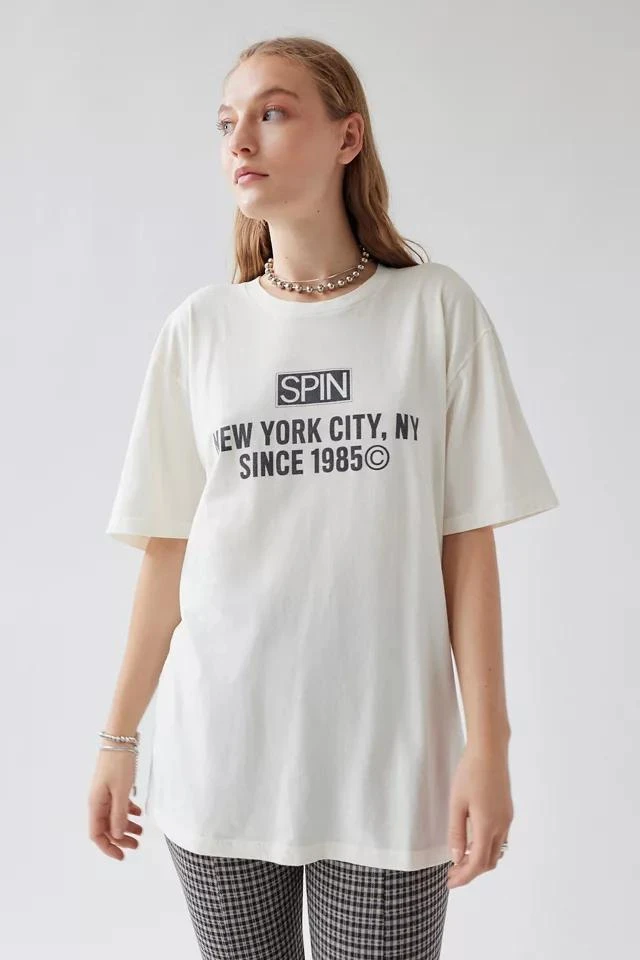 商品Urban Outfitters|SPIN Magazine Graphic Tee,价格¥340,第4张图片详细描述