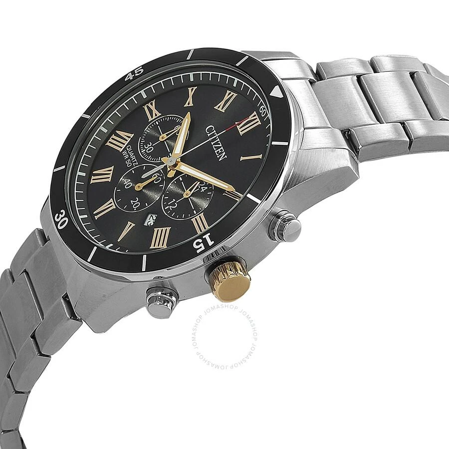 商品Citizen|Chronograph Quartz Black Dial Men's Watch AN8168-51H,价格¥790,第2张图片详细描述