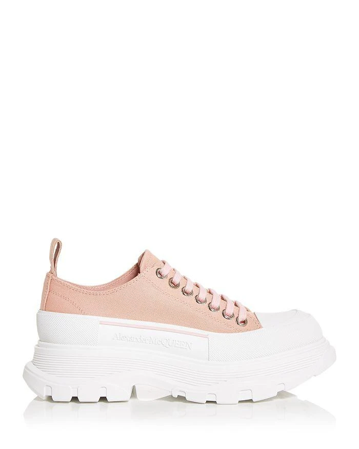 商品Alexander McQueen|Women's Tread Slick Low Top Platform Sneakers,价格¥1684,第3张图片详细描述