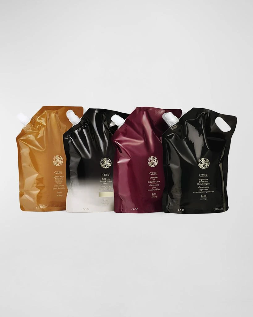 商品Oribe|33.8 oz. Gold Lust Shampoo Refill Pouch,价格¥1182,第5张图片详细描述