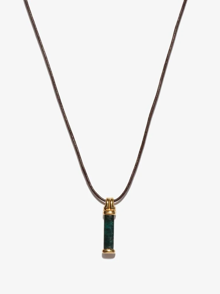 商品Fernando Jorge|Bar tourmaline & 18kt gold pendant necklace,价格¥7028,第1张图片