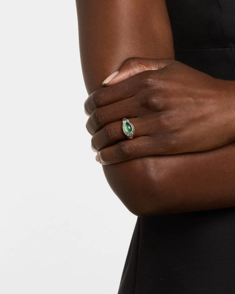 商品Konstantino|Ivy Rock Crystal, Aventurine and MOP Triplet Statement Ring,价格¥2678,第2张图片详细描述