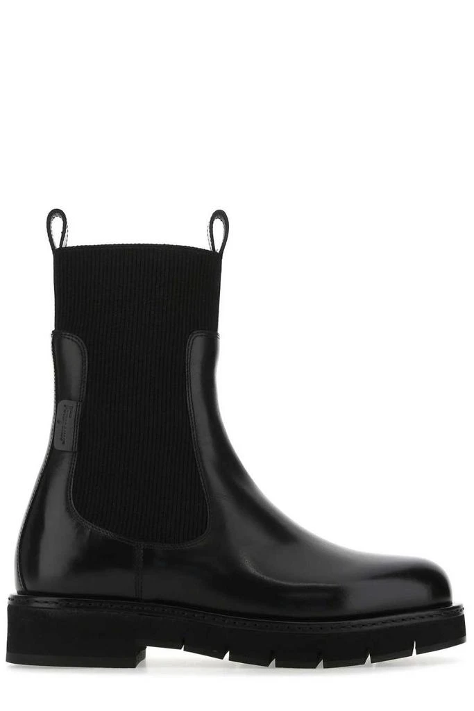 商品Salvatore Ferragamo|Salvatore Ferragamo Pull-On Chelsea Boots,价格¥3879,第1张图片