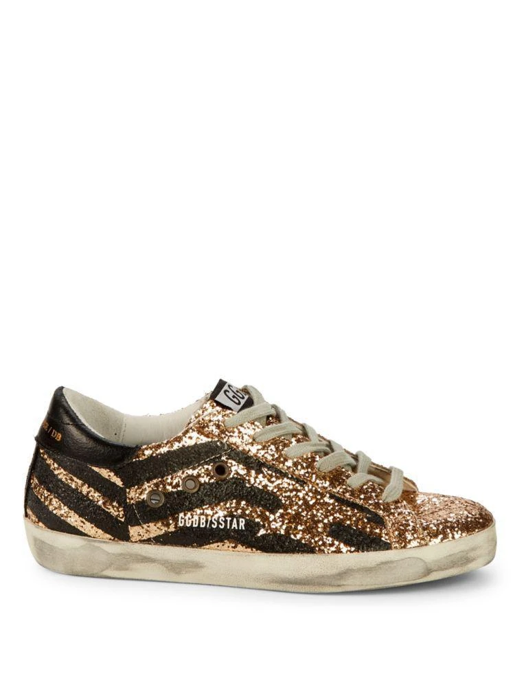 商品Golden Goose|Metallic Low-Top Sneakers,价格¥2997,第5张图片详细描述