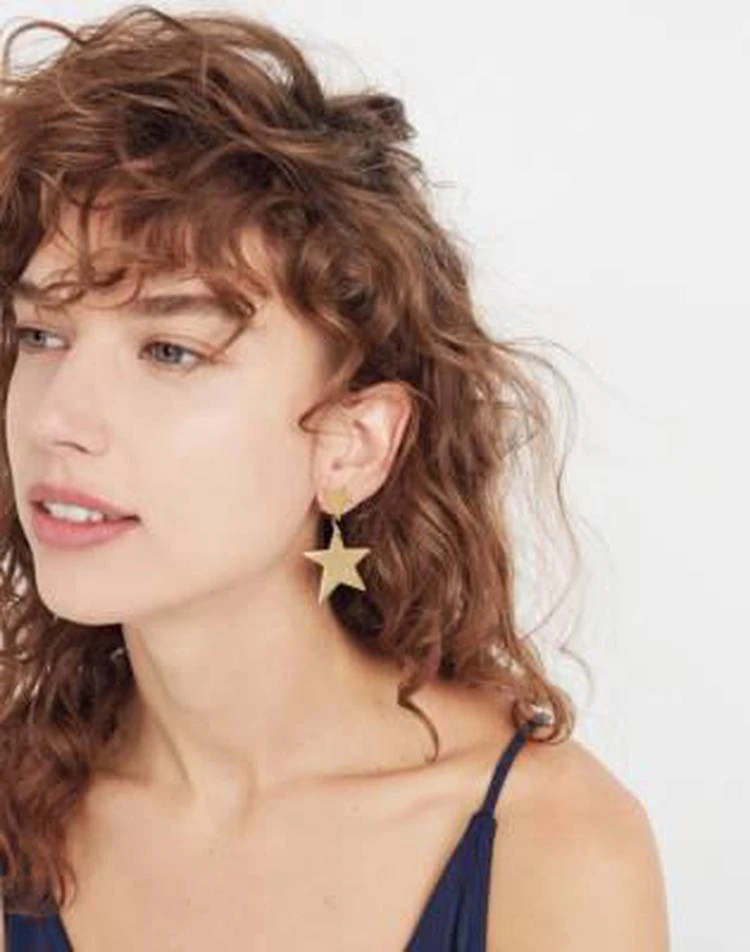 商品Madewell|Star Statement Earrings,价格¥157,第2张图片详细描述
