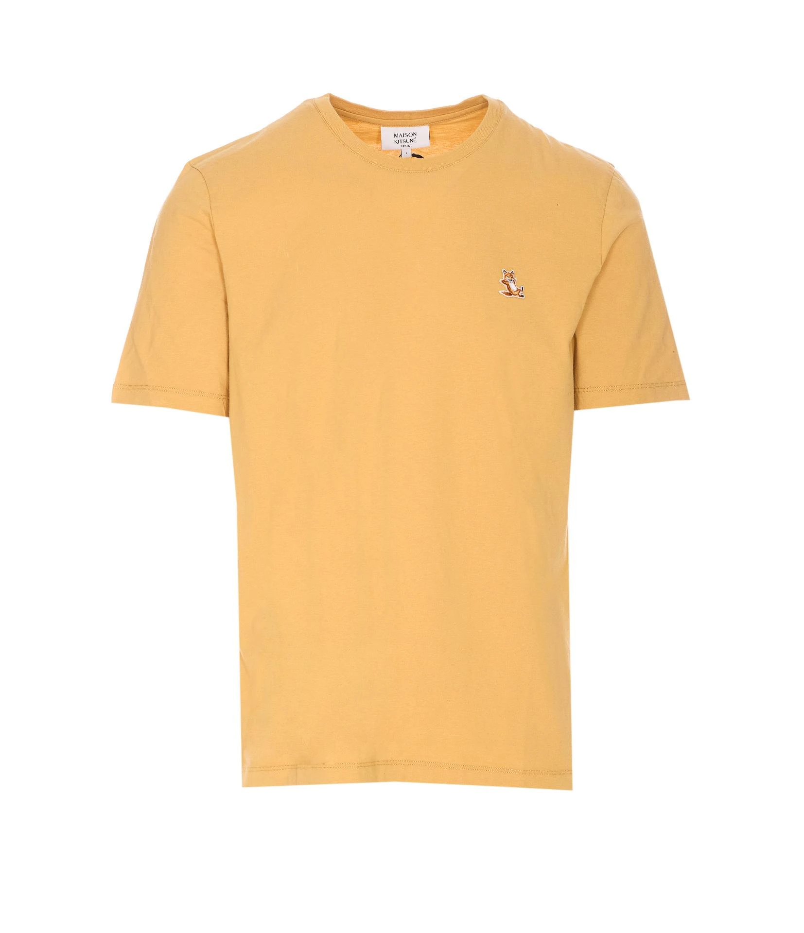 商品【商品预售7天】 Maison Kitsune|Maison Kitsune 男士T恤 LM00110KJ00080116 黄色,价格¥564,第1张图片