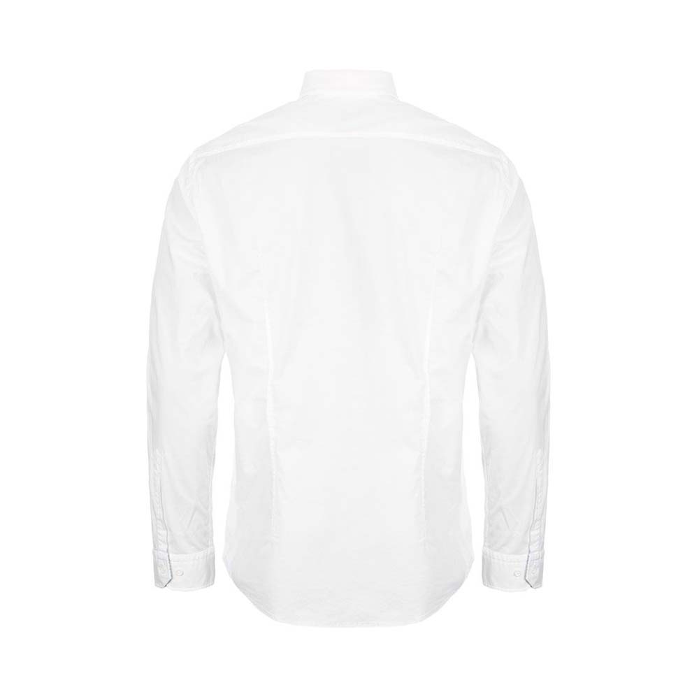 HUGO BOSS 男士白色棉质长袖衬衫 BIADO-R-50420129-100商品第2张图片规格展示