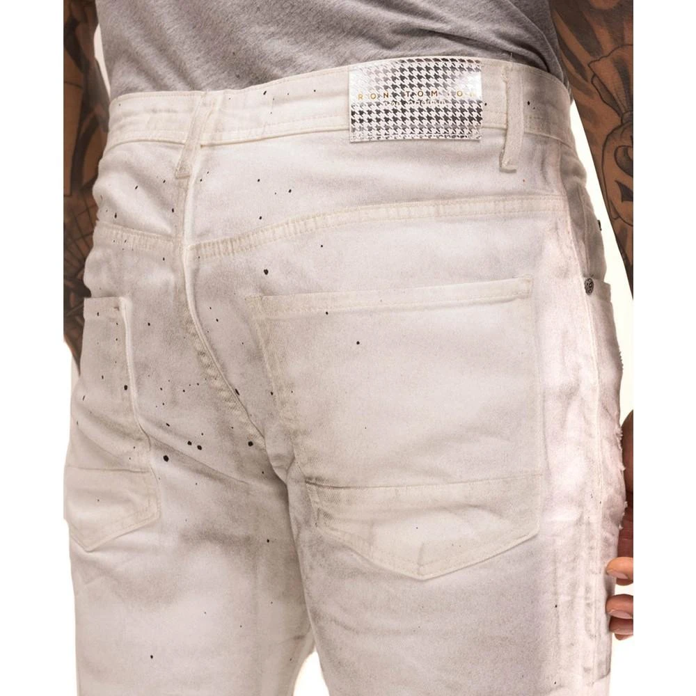 商品RON TOMSON|Men's Modern Splat Denim Jeans,价格¥1261,第5张图片详细描述