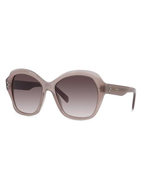 商品Celine|56MM Oversized Square Sunglasses,价格¥3268,第4张图片详细描述