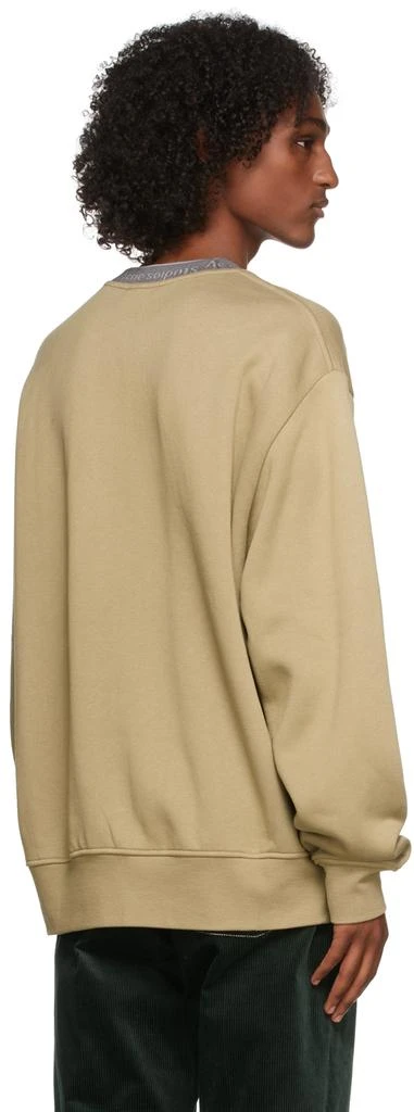 商品Acne Studios|Beige Logo Sweatshirt,价格¥1121,第3张图片详细描述