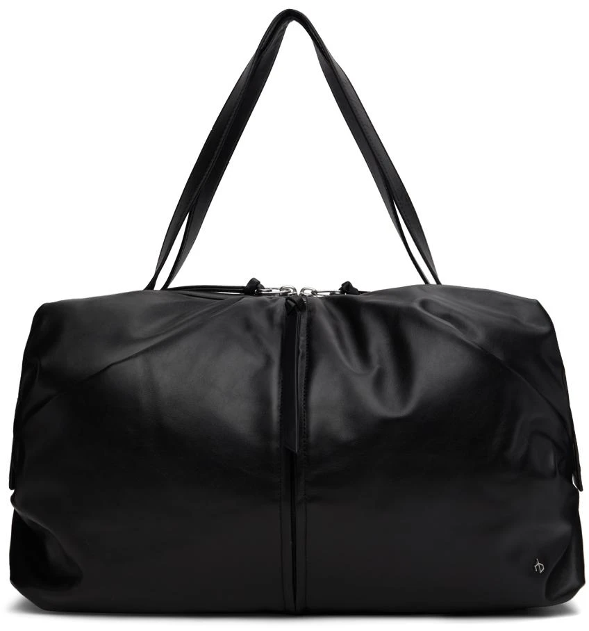 商品Rag & Bone|Black Commuter Overnighter Shoulder Bag,价格¥2658,第1张图片