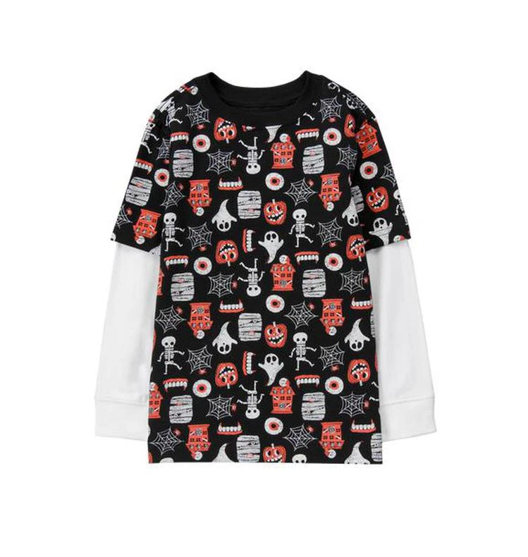 商品Gymboree|Spooky Sketch Tee,价格¥52,第1张图片