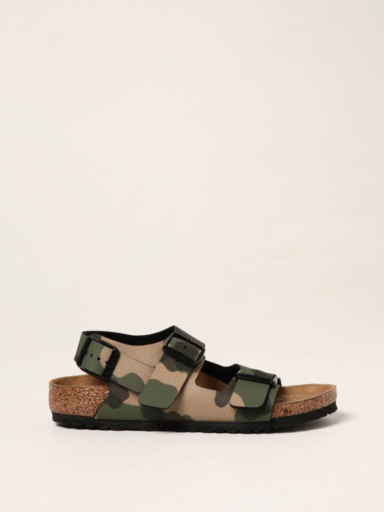 Birkenstock Milano camo-print Birko-Flor® sandals商品第1张图片规格展示