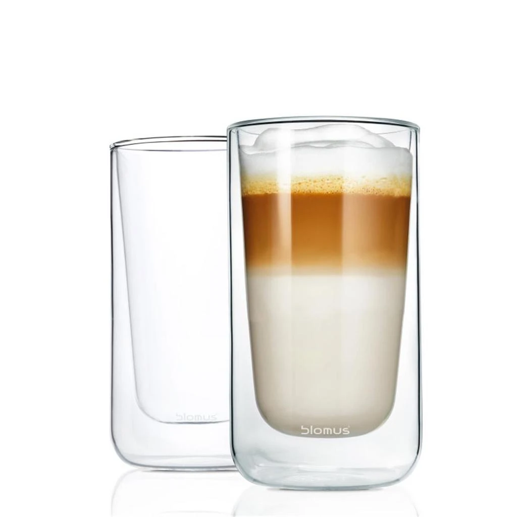 商品Blomus|63655 Insulated Latte Macchiato Tea Glasses, Set of 2,价格¥325,第1张图片
