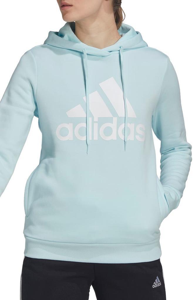 商品Adidas|Loungewear Essentials Logo Fleece Pullover Hoodie,价格¥218-¥290,第1张图片