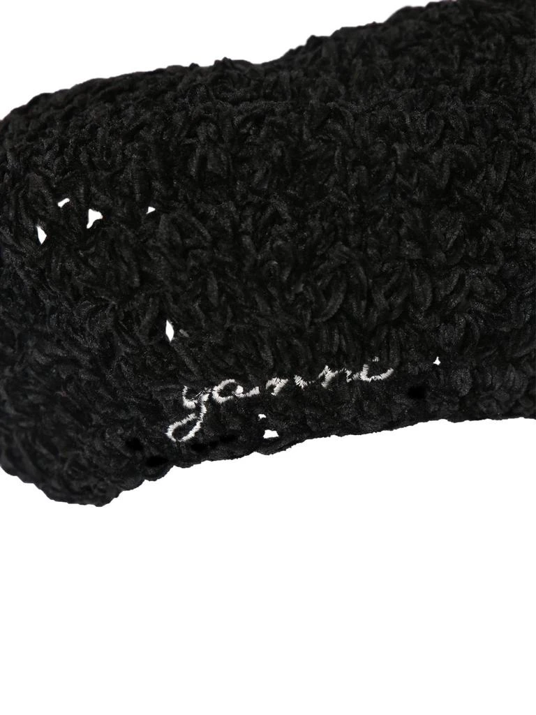 商品Ganni|Velvet Crochet Beret,价格¥513,第2张图片详细描述