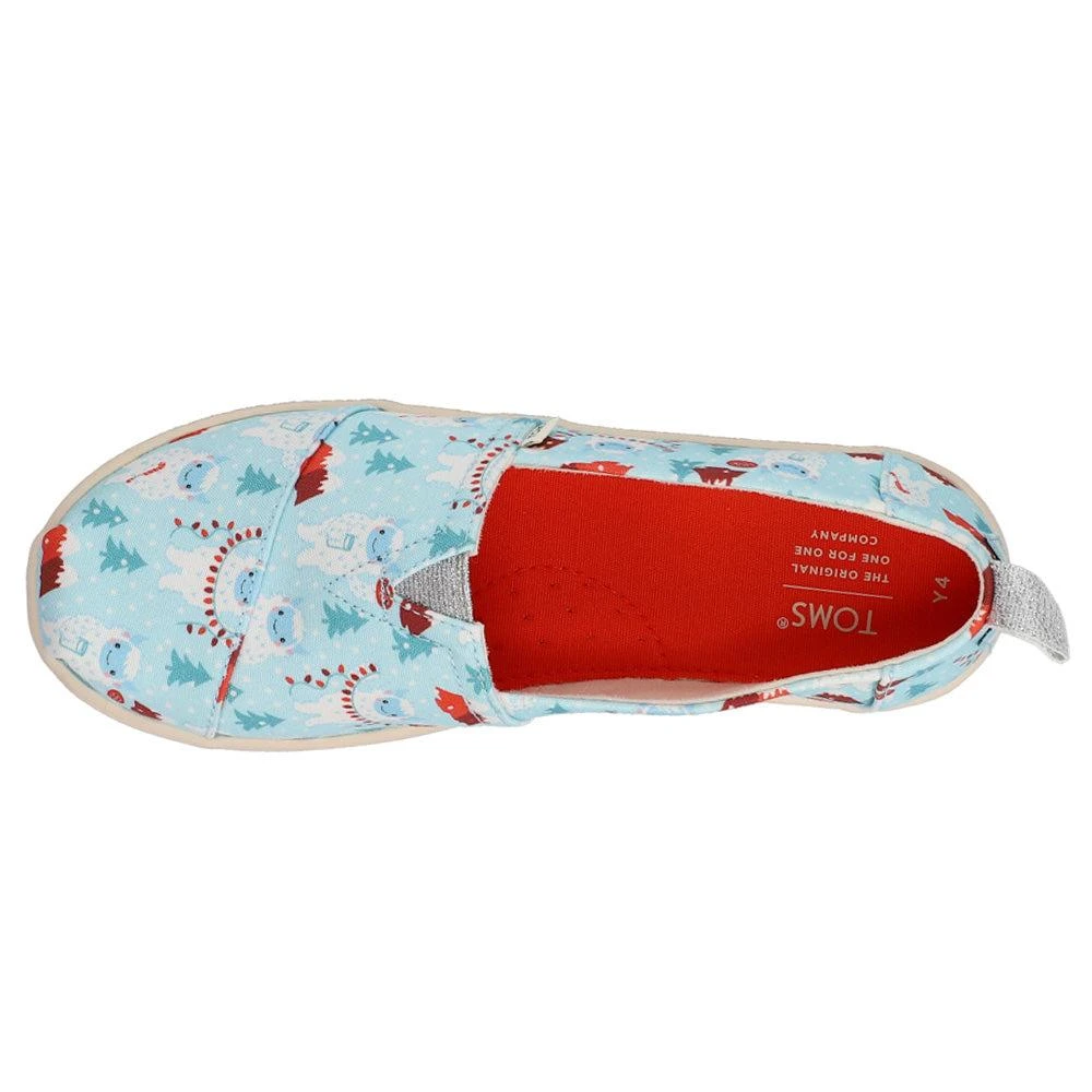 商品TOMS|Alpargata Graphic Slip On Flats (Big Kid),价格¥138,第4张图片详细描述