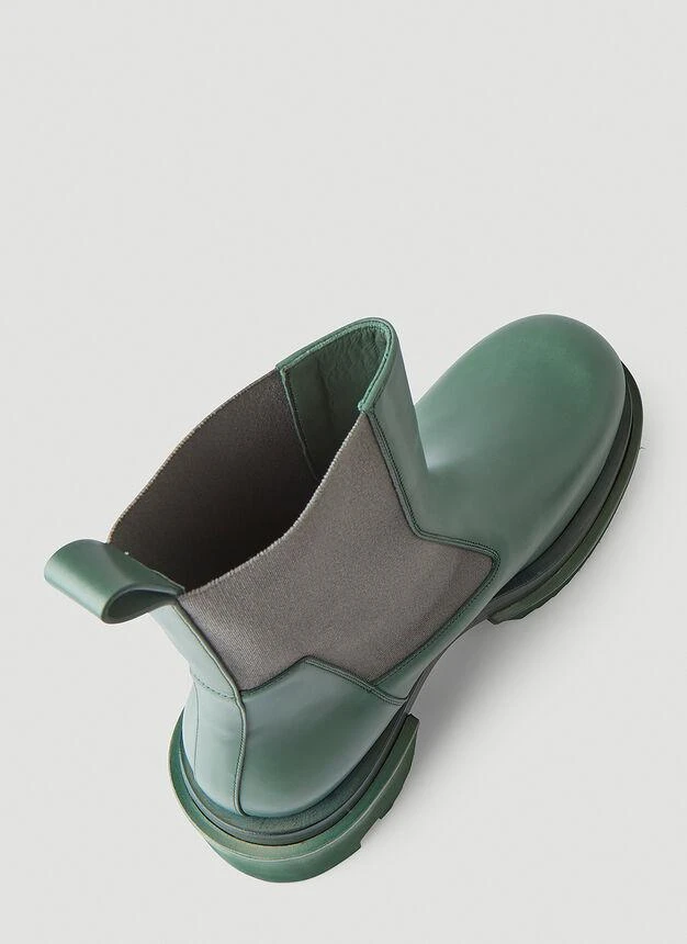 商品Rick Owens|Bogun Beatle Boots in Green,价格¥4848,第5张图片详细描述