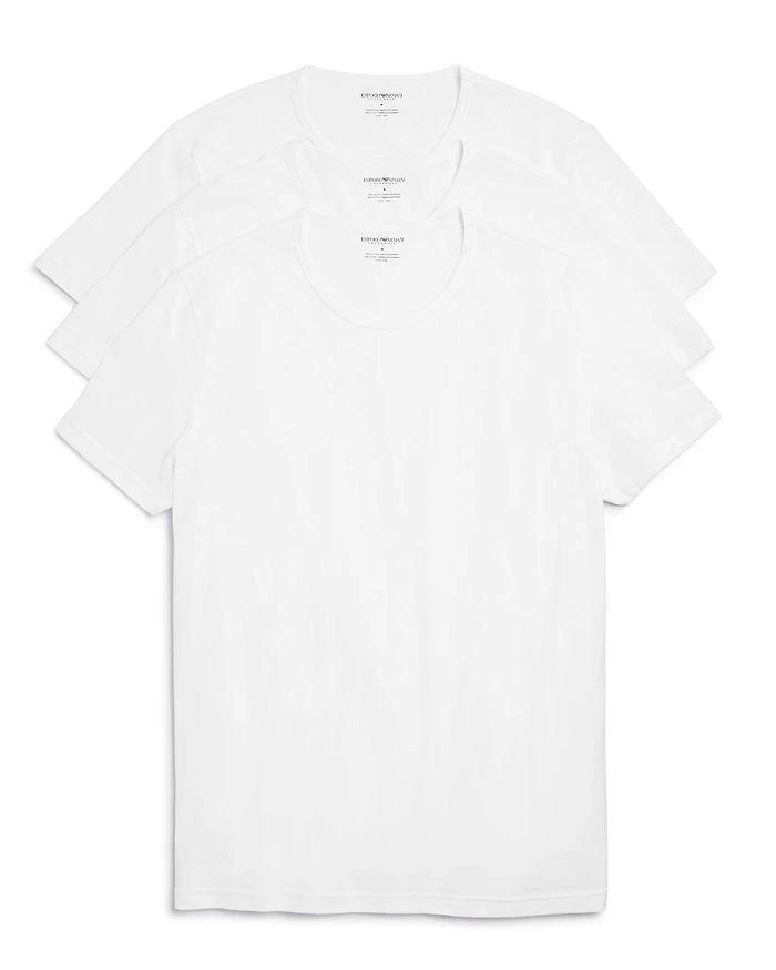 商品Emporio Armani|纯棉圆领T恤 - 三件装,价格¥525,第1张图片详细描述