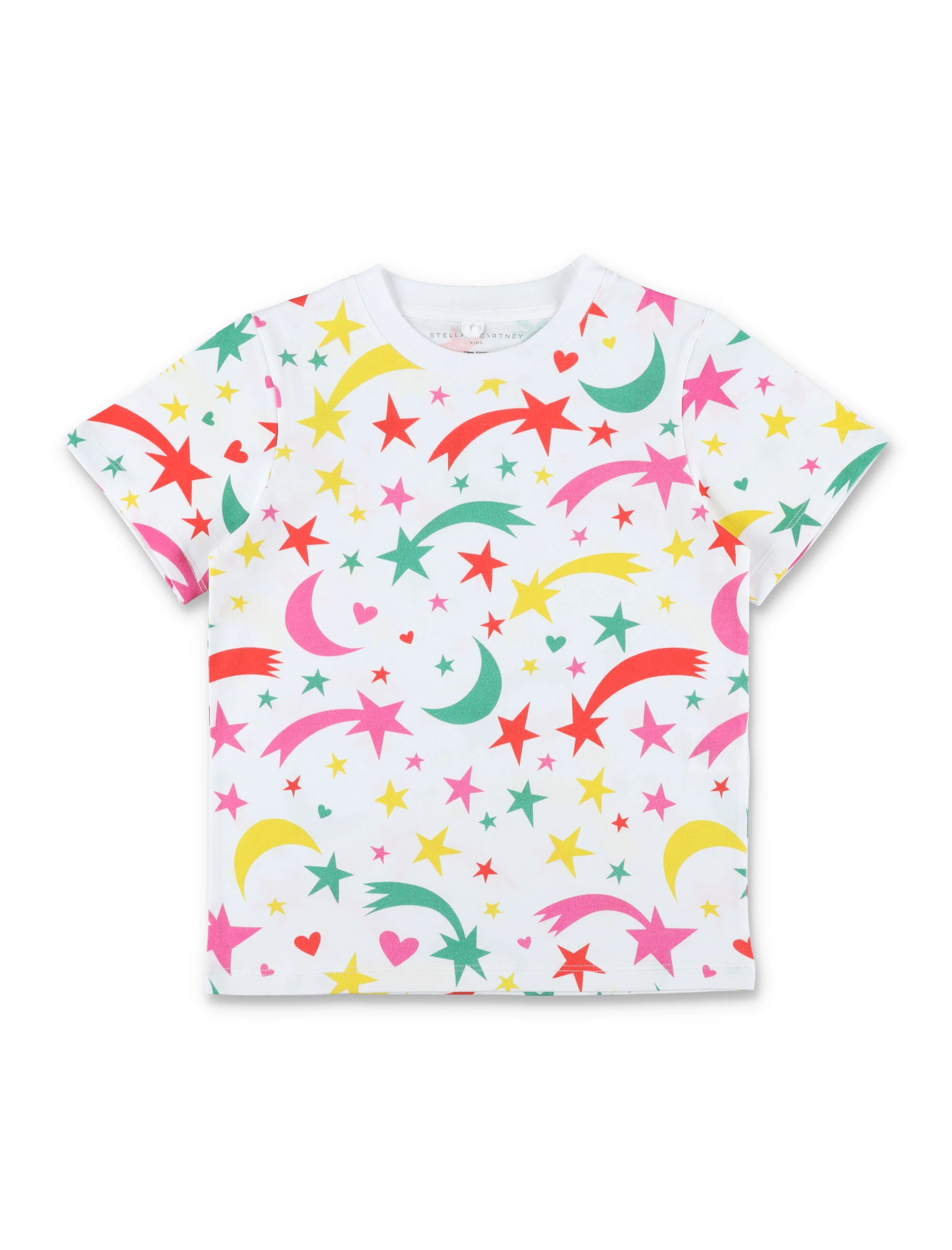 商品【商品预售7天】 Stella McCartney|Stella McCartney 女童T恤 22A8R8D61Z0694100MC 花色,价格¥344,第1张图片