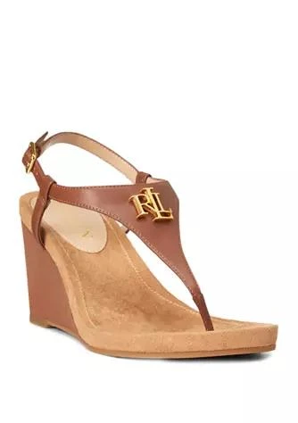 商品Ralph Lauren|Ralph Lauren Jeannie Sandals,价格¥396,第1张图片
