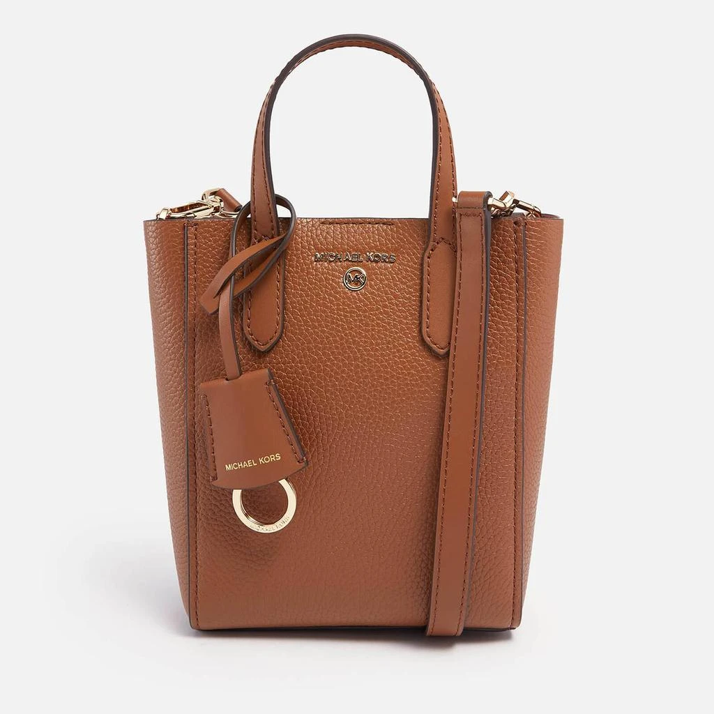 商品Michael Kors|MICHAEL Michael Kors Women's Sinclair XS Tote Bag - Luggage,价格¥1094,第1张图片