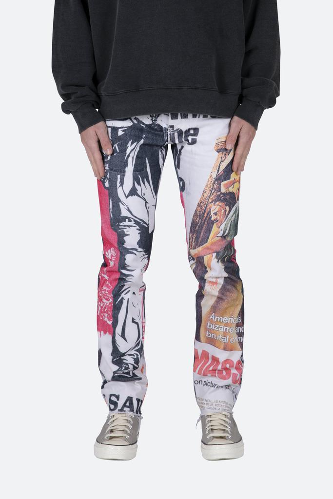 商品MNML|D421 Poster Straight Denim - Multi,价格¥536,第1张图片