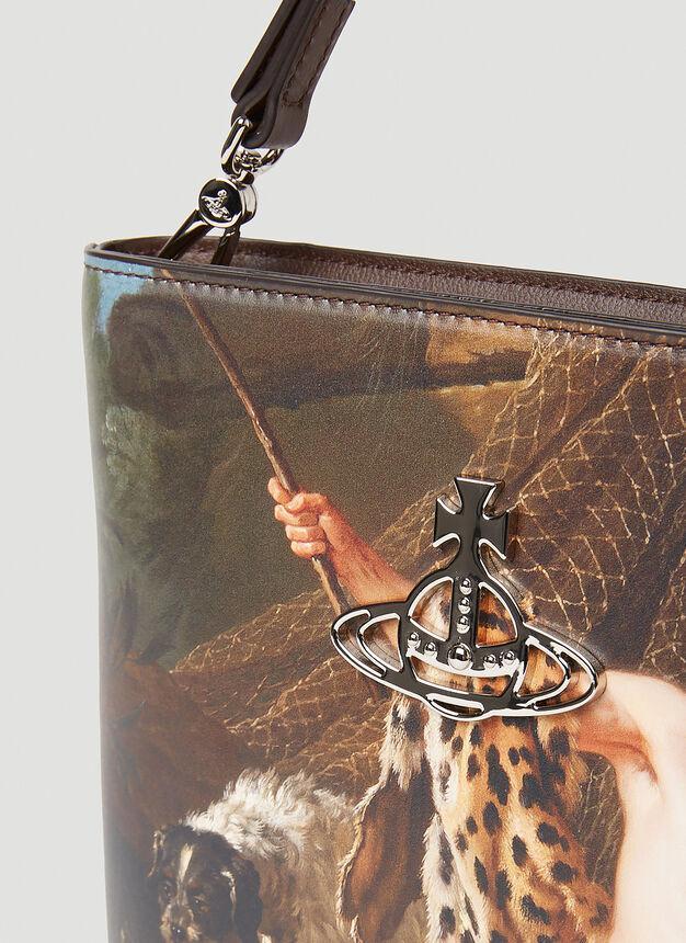 商品Vivienne Westwood|Fisherman Shoulder Bag in Brown,价格¥3077,第6张图片详细描述