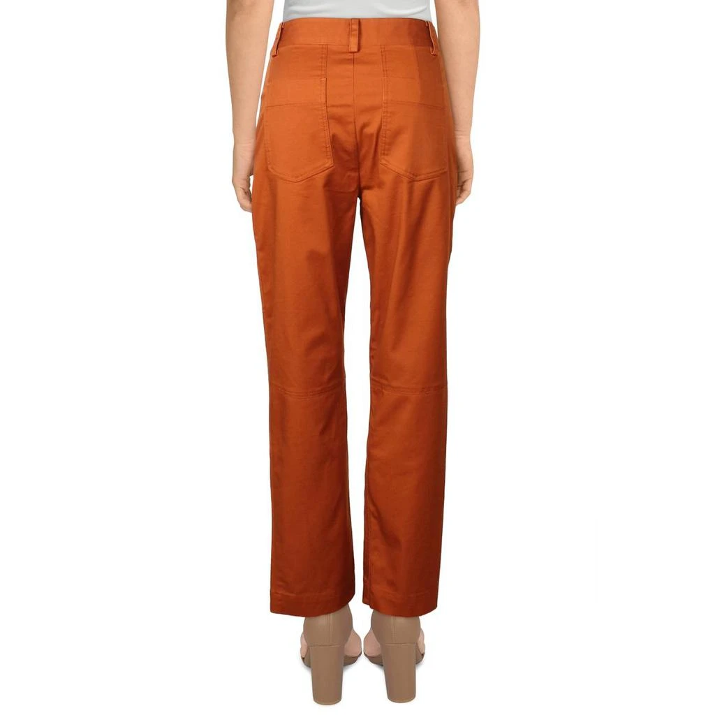 商品Derek Lam|Derek Lam 10 Crosby Womens Therese Solid Pocket Straight Leg Pants,价格¥169,第2张图片详细描述