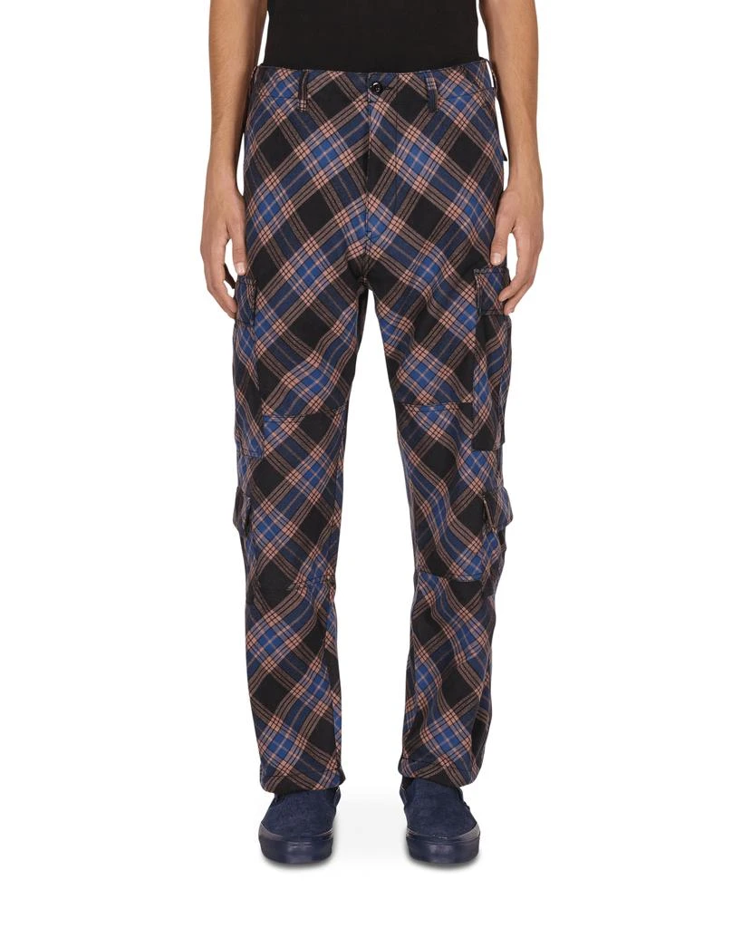 商品STUSSY|Bias Plaid Surplus Cargo Pants Multicolor,价格¥692,第1张图片