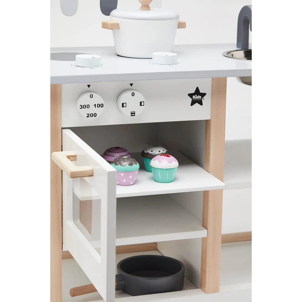 商品Kids Concept|Kids Concept Kitchen - Natural/White,价格¥780,第2张图片详细描述