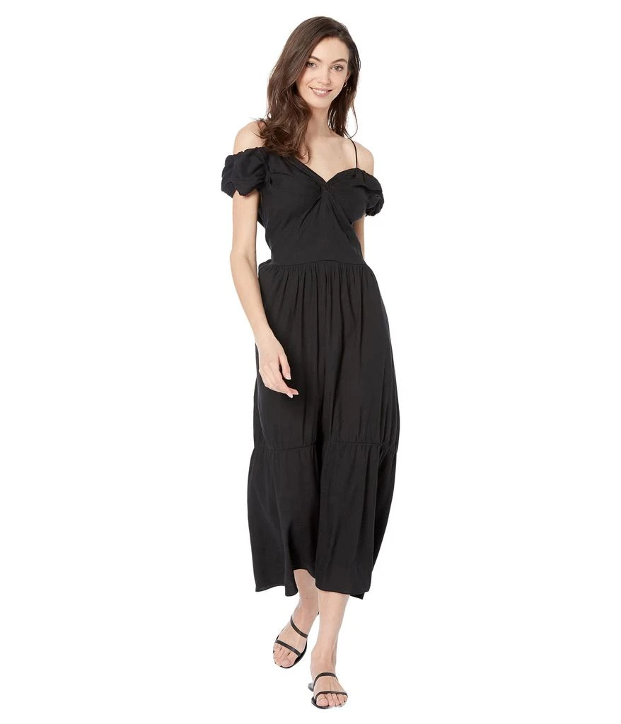 商品Vince|Off Shoulder Twist Front Dress,价格¥2061,第1张图片