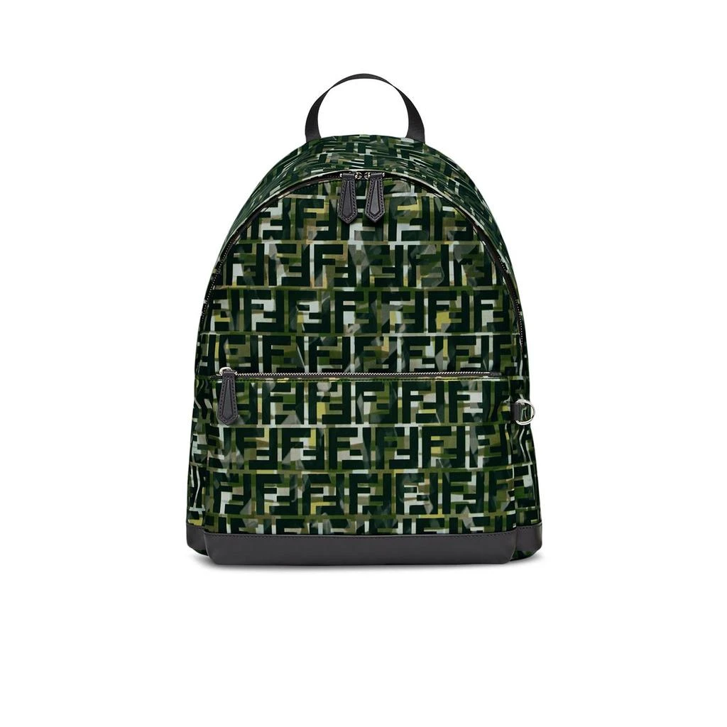 商品Fendi|Fendi FF Monogram Camouflage Backpack,价格¥7473,第1张图片