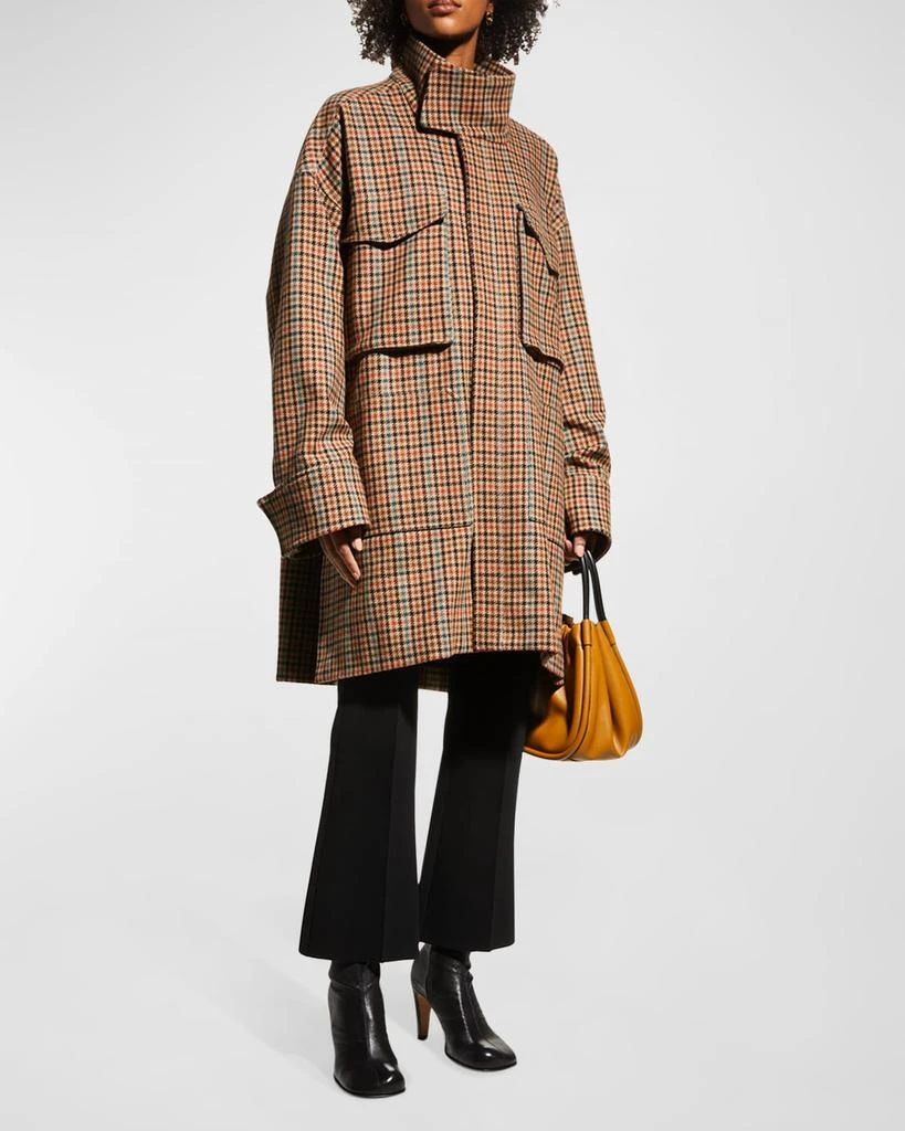 商品A.L.C.|Micah Oversized Houndstooth Coat,价格¥8421,第3张图片详细描述