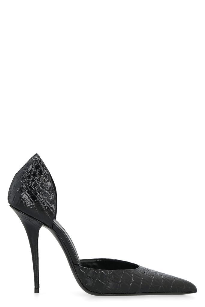 商品Yves Saint Laurent|Saint Laurent Leather Pointy,价格¥5358,第1张图片