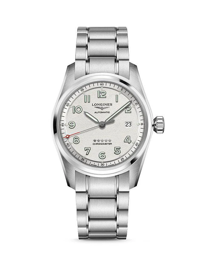 商品Longines|Spirit Stainless Steel Bracelet Watch, 40mm,价格¥16837,第1张图片