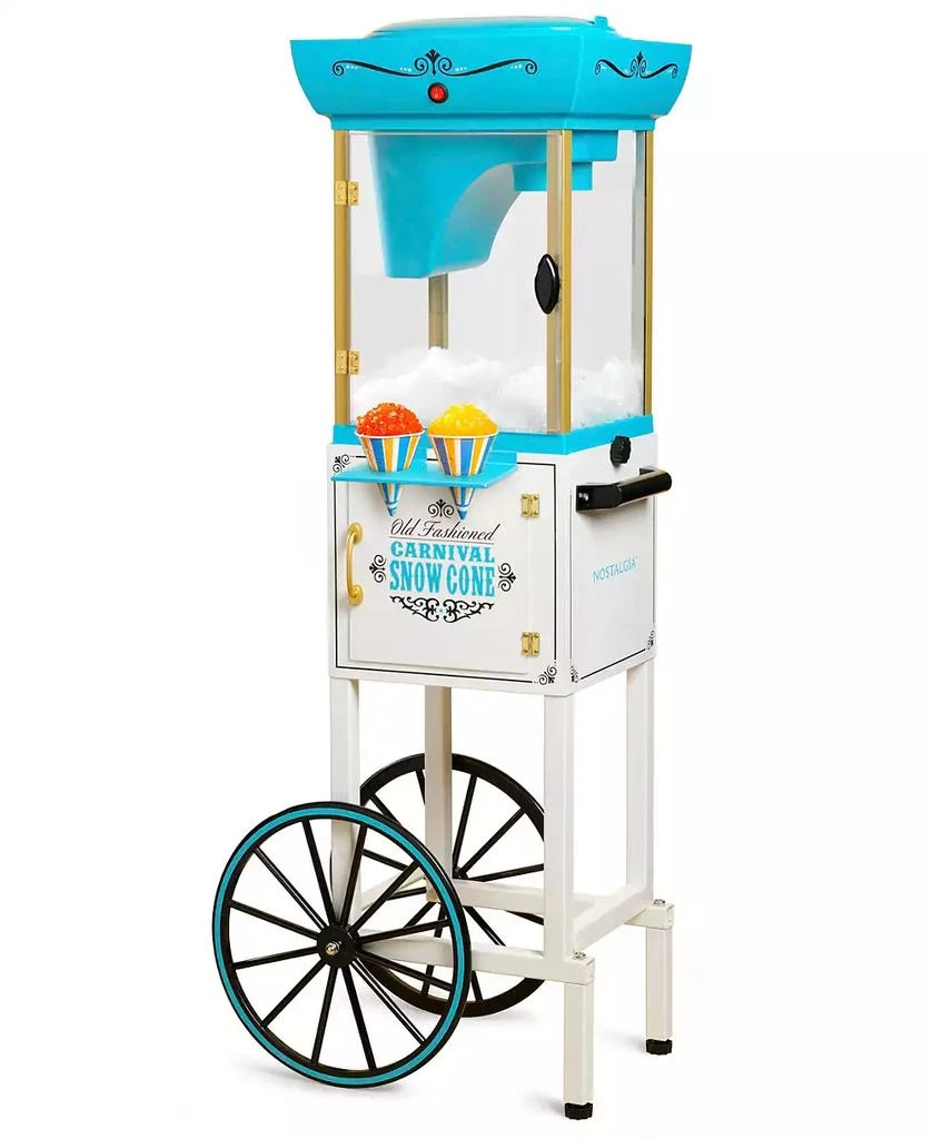 商品Nostalgia|SCC399 Snow Cone Cart - 48 Inches Tall,价格¥1196,第1张图片