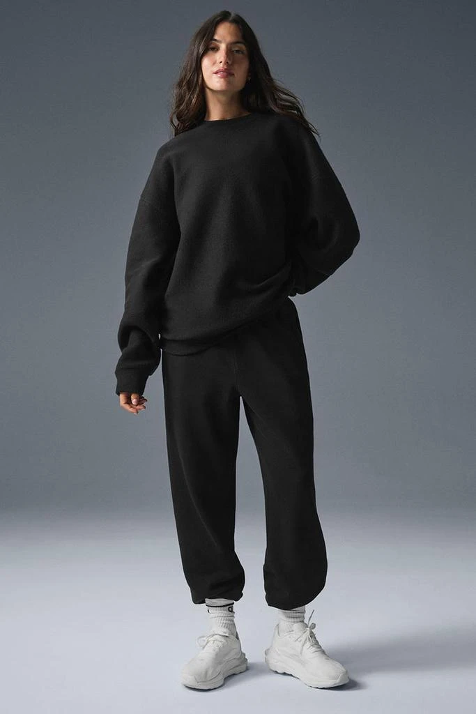 商品Alo|Triumph Restore Crew Neck Sweatshirt - Grey Triblend,价格¥747,第4张图片详细描述