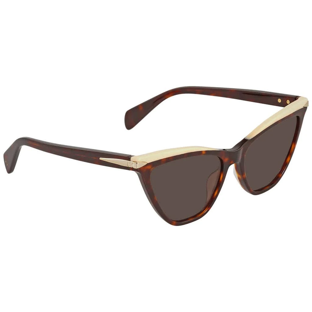 商品Rag & Bone|Brown Cat Eye Ladies Sunglasses RNB1021/S 0086/70 55,价格¥266,第3张图片详细描述