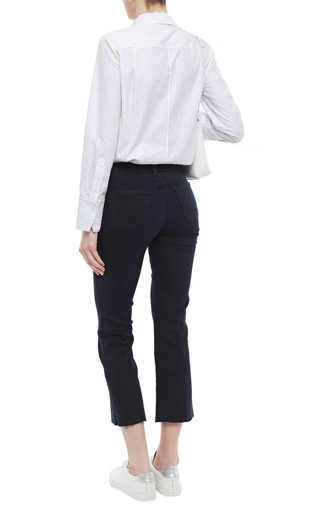 商品J Brand|Selena cropped mid-rise bootcut jeans,价格¥258,第3张图片详细描述